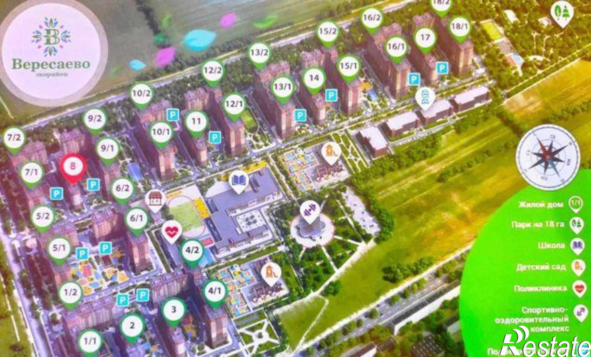 Купить квартиру за 4 890 000 рублей на Берберовская улица, 7/3