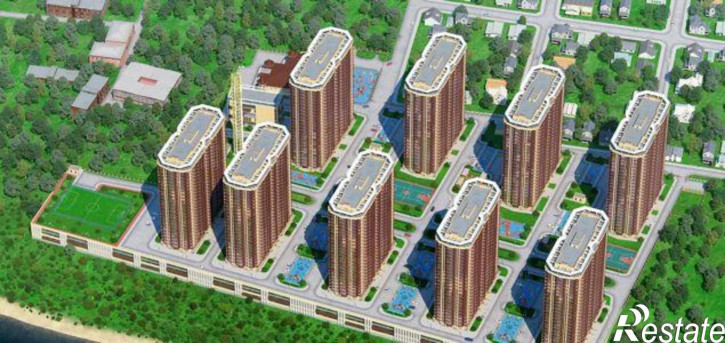 2-комн квартира в новом доме улица 23-я Линия, 54с7