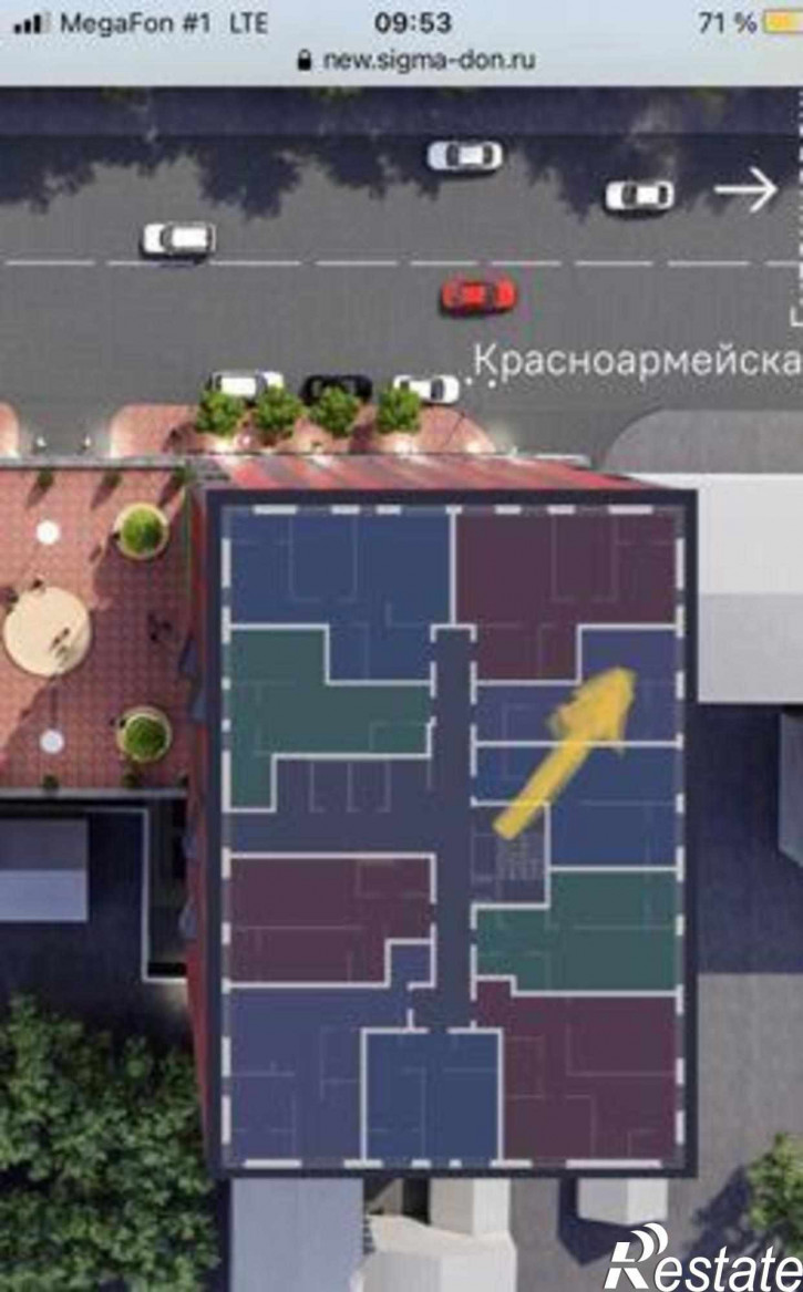 2-комн квартира в новом доме улица Академика Лукьяненко, 34