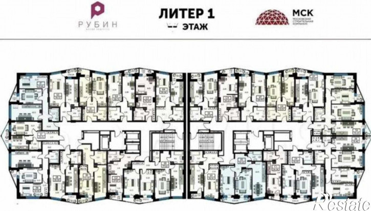 1-комн квартира в новом доме Красноармейская улица, 157Вк1