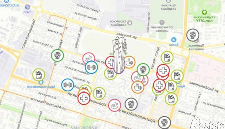3-комн квартира в новом доме Университетский переулок, 137с1