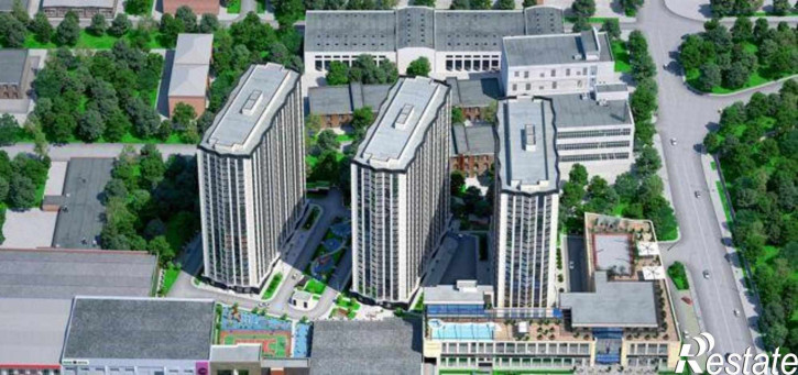 2-комн квартира в новом доме улица Академика Лукьяненко, 34