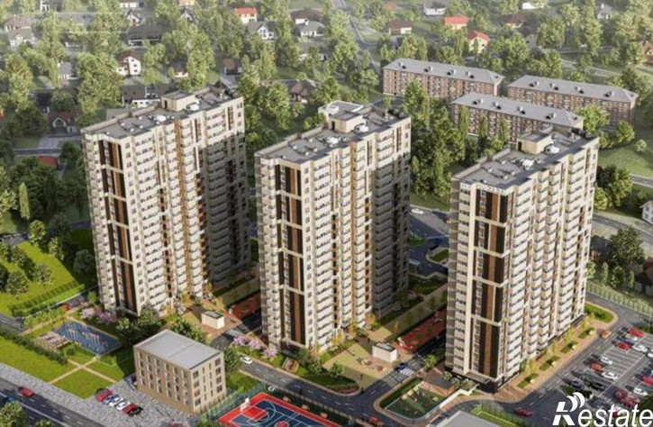 2-комн квартира в новом доме проспект Сиверса, 26