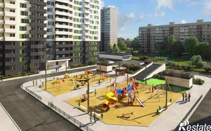 1-комн квартира в новом доме улица Жмайлова, 19А
