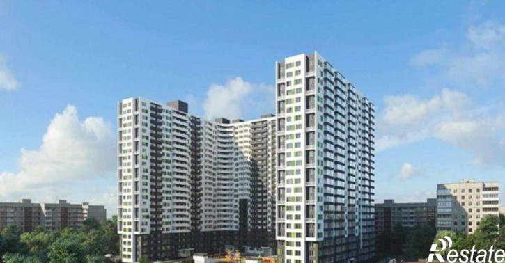1-комн квартира в новом доме улица Жмайлова, 19А