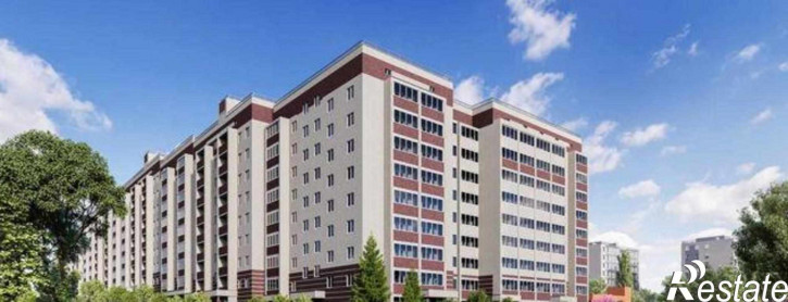 1-комн квартира в новом доме улица Вересаева, 103В