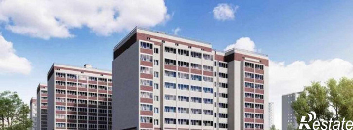 2-комн квартира в новом доме улица Вересаева, 103В