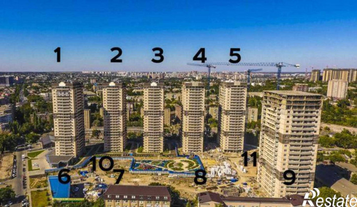1-комн квартира в новом доме улица Нансена, 103/1/6