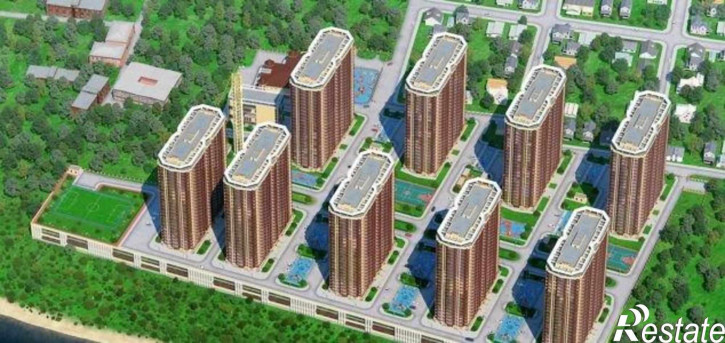 1-комн квартира в новом доме улица 23-я Линия, 54с7