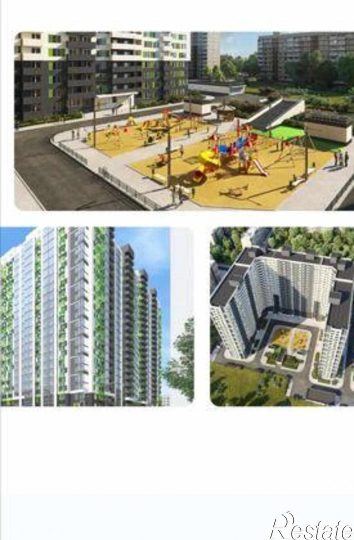 3-комн квартира в новом доме улица Жмайлова, 19А