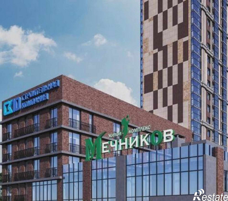 1-комн квартира в новом доме улица Мечникова, 37А