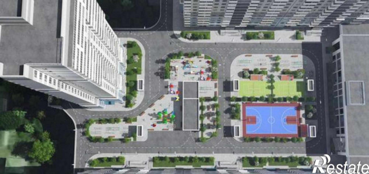1-комн квартира в новом доме улица Нансена, 83