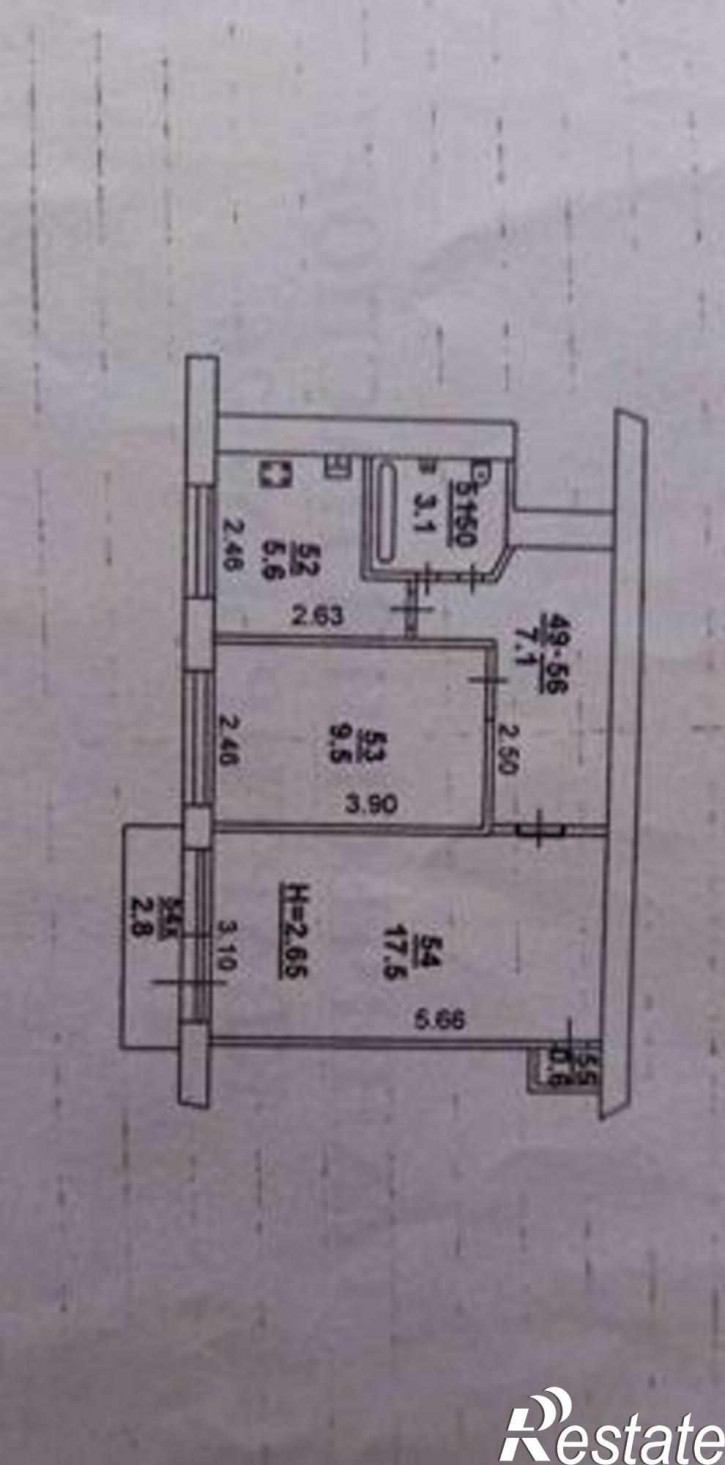 2-комн квартира Пушкинская улица, 245/61
