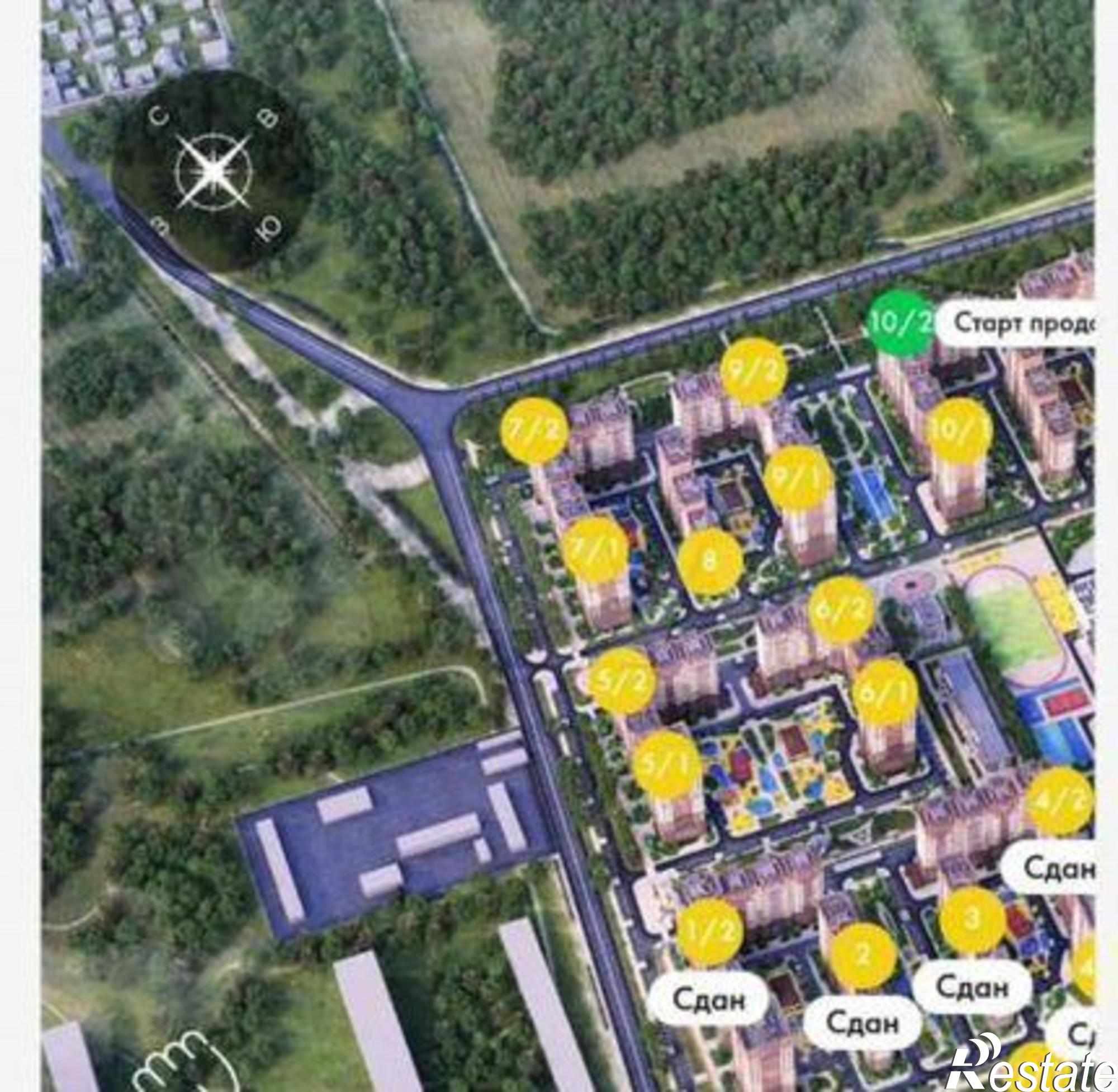 Купить квартиру за 3 240 000 рублей на Берберовская улица, 2/101