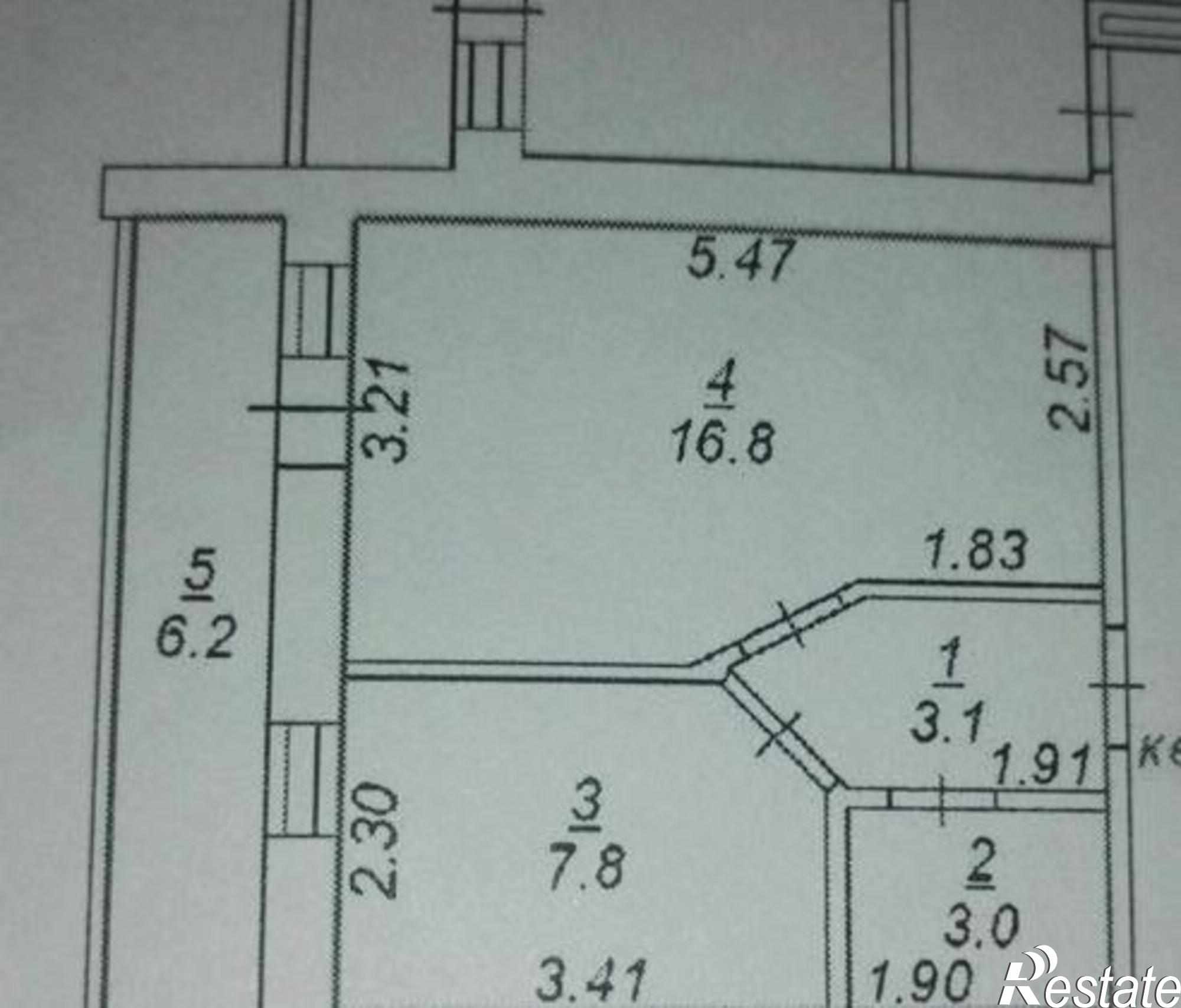 Купить квартиру за 1 860 000 рублей на Ректорская улица, 20