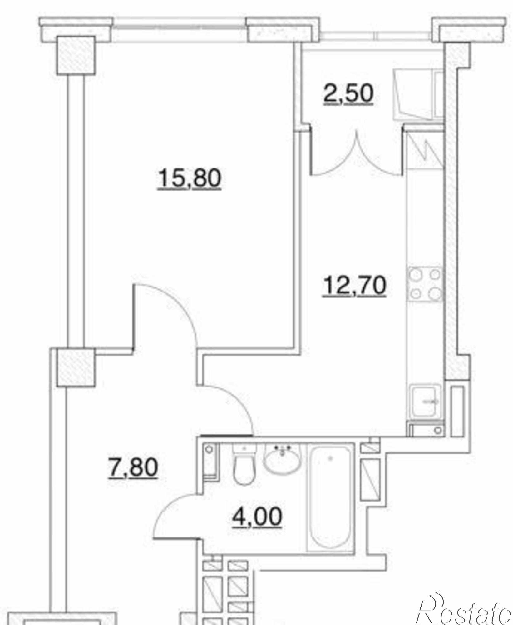 Купить квартиру за 2 830 000 рублей на бульвар Комарова, 20В/9А