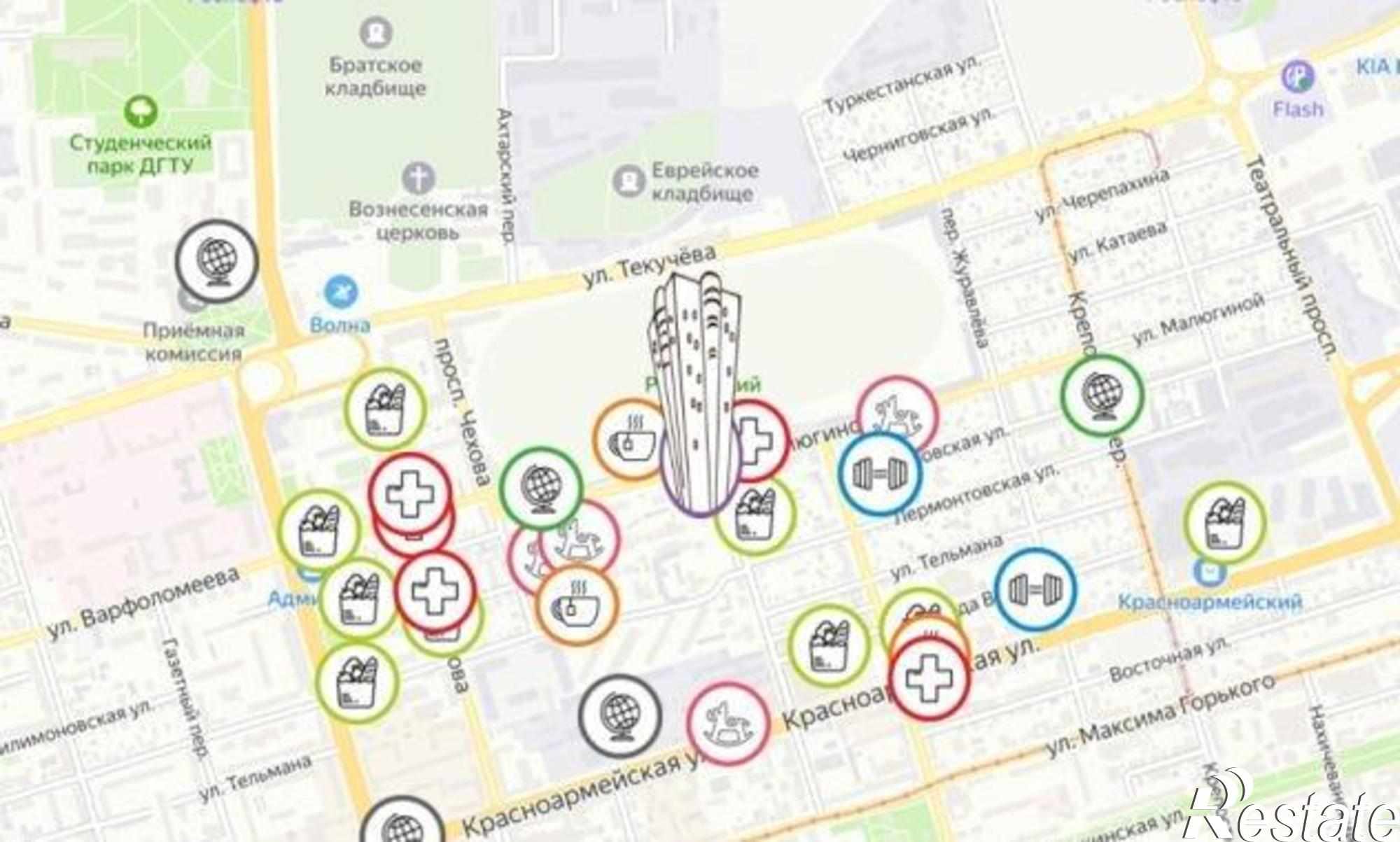 Купить квартиру за 4 420 000 рублей на Университетский переулок, 137с1