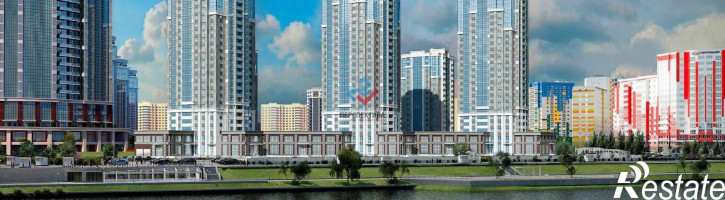 1-комн квартира в новом доме Прибрежный бульвар, 1с6