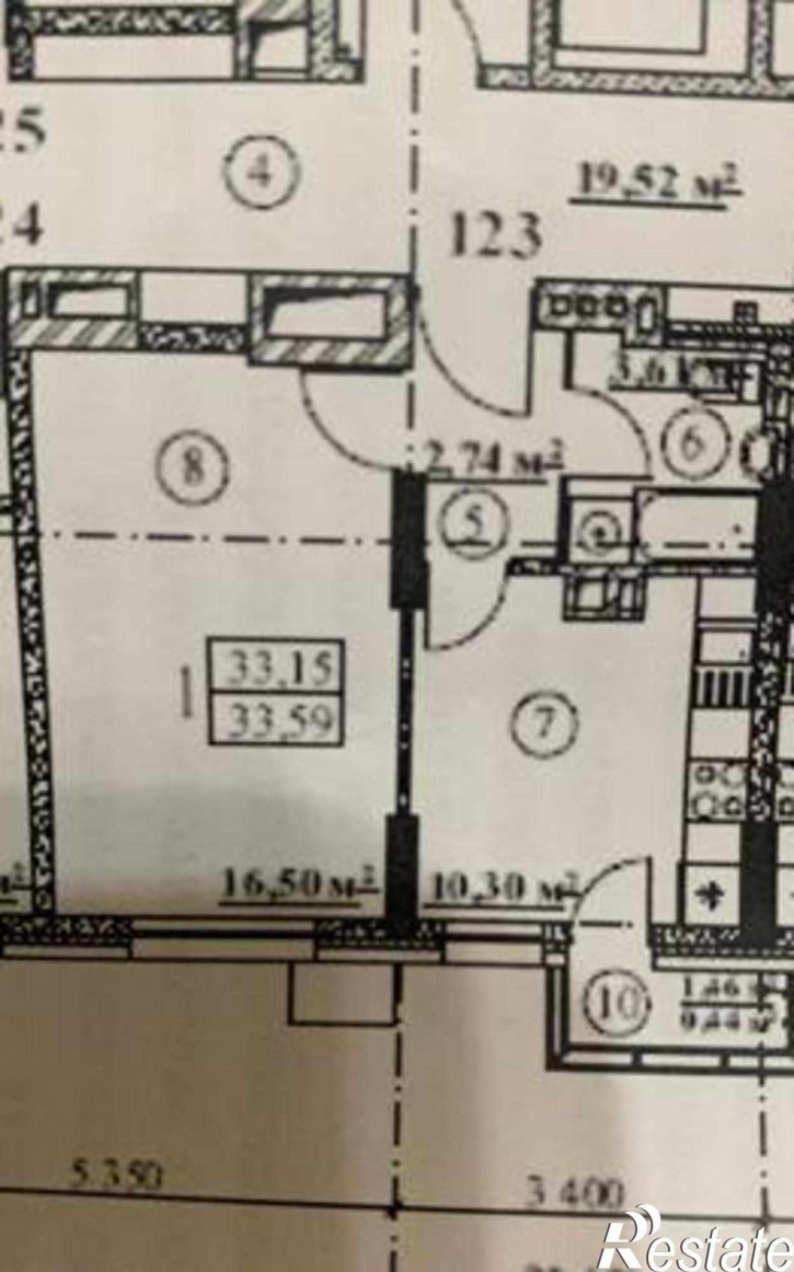 1-комн квартира в новом доме Доломановский переулок, 82