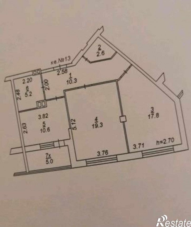 2-комн квартира в новом доме проспект Шолохова, 211/1с1