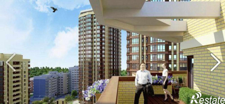 2-комн квартира в новом доме улица Ларина, 45к6