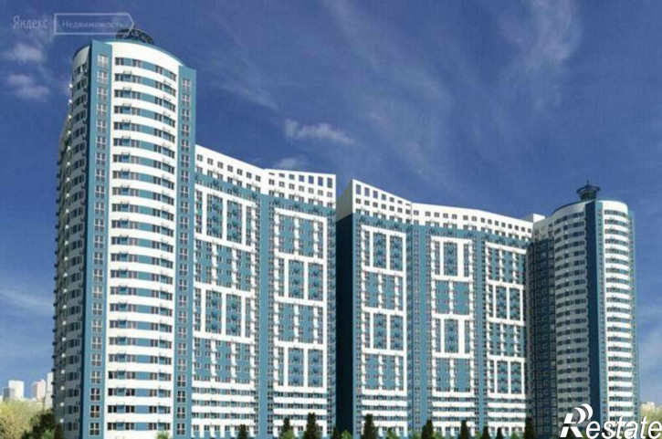 3-комн квартира в новом доме Береговая улица, 73
