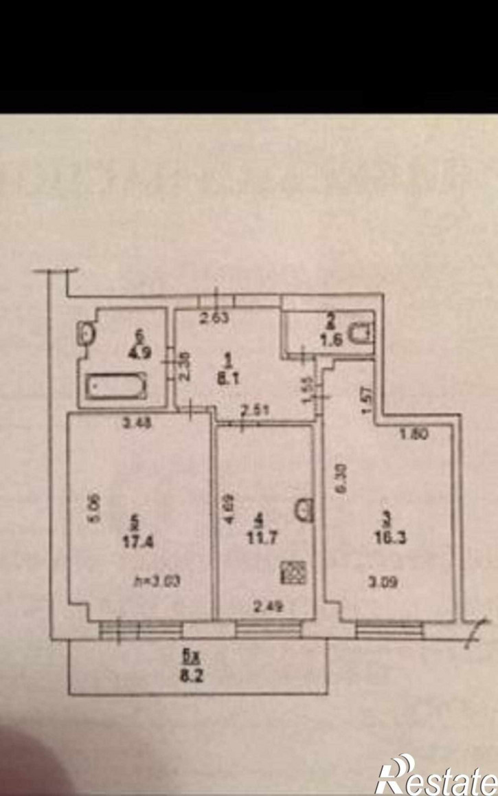 2-комн квартира улица Евдокимова, 37Б