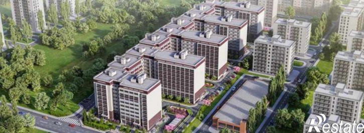 2-комн квартира в новом доме улица Вересаева, 103В