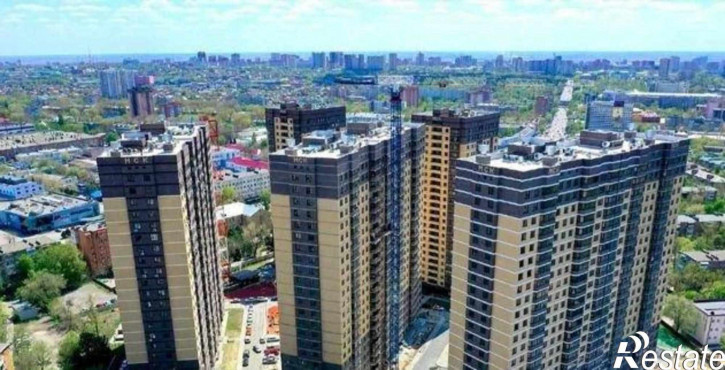 1-комн квартира в новом доме улица Герасименко, 17/4