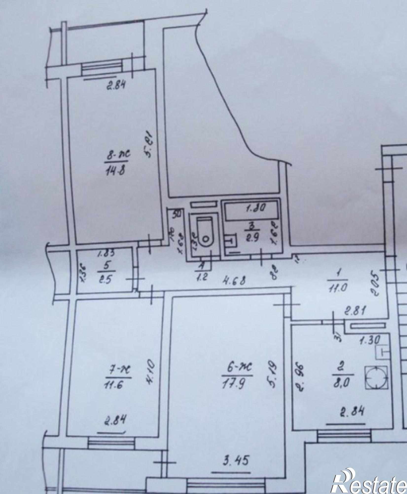 Купить квартиру за 8 000 000 рублей на Пригородная, 36б