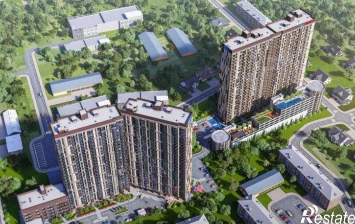 1-комн квартира в новом доме улица Мечникова, 37А