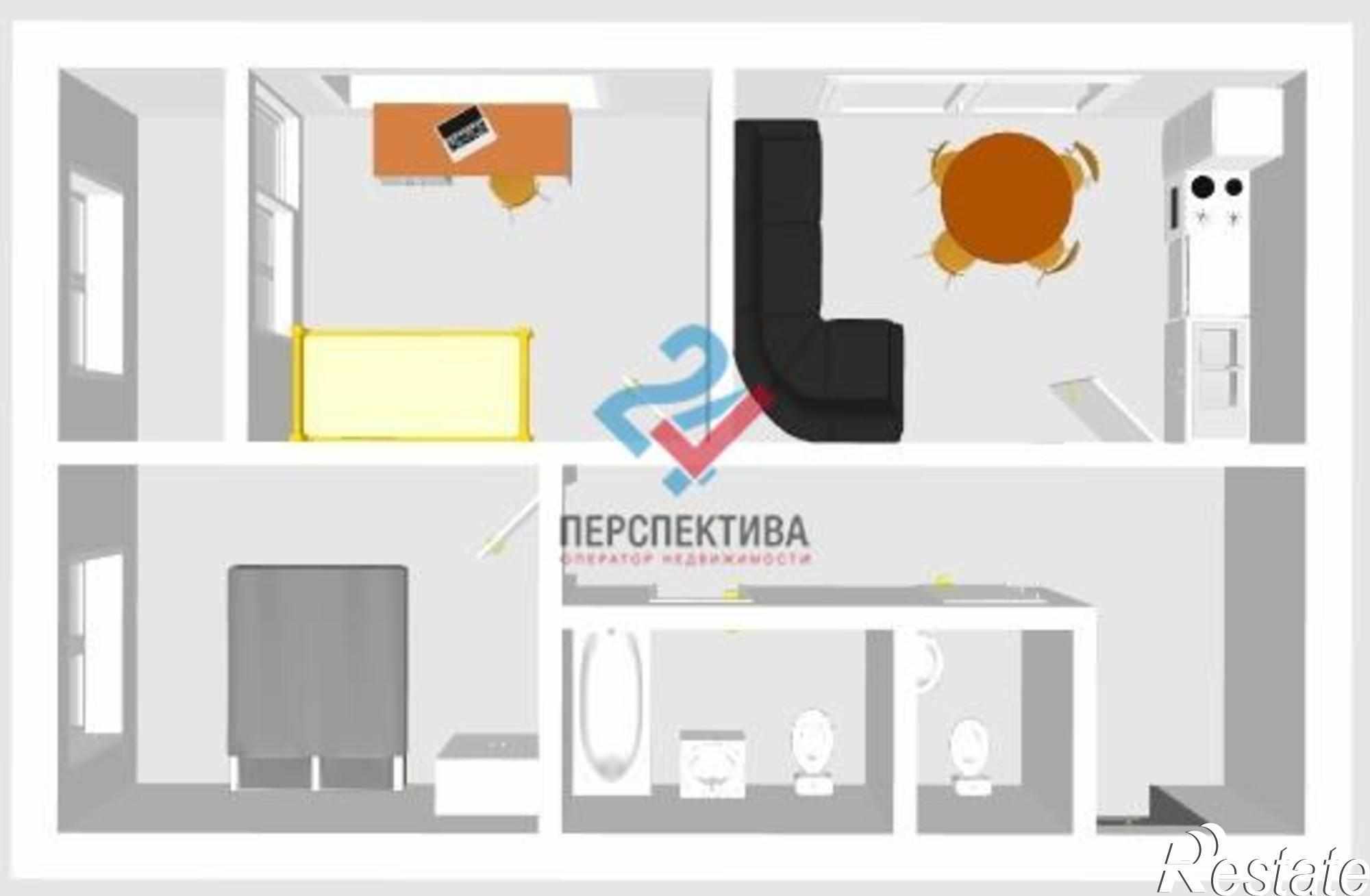 Купить квартиру за 4 356 000 рублей на улица 65-летия Победы, 3