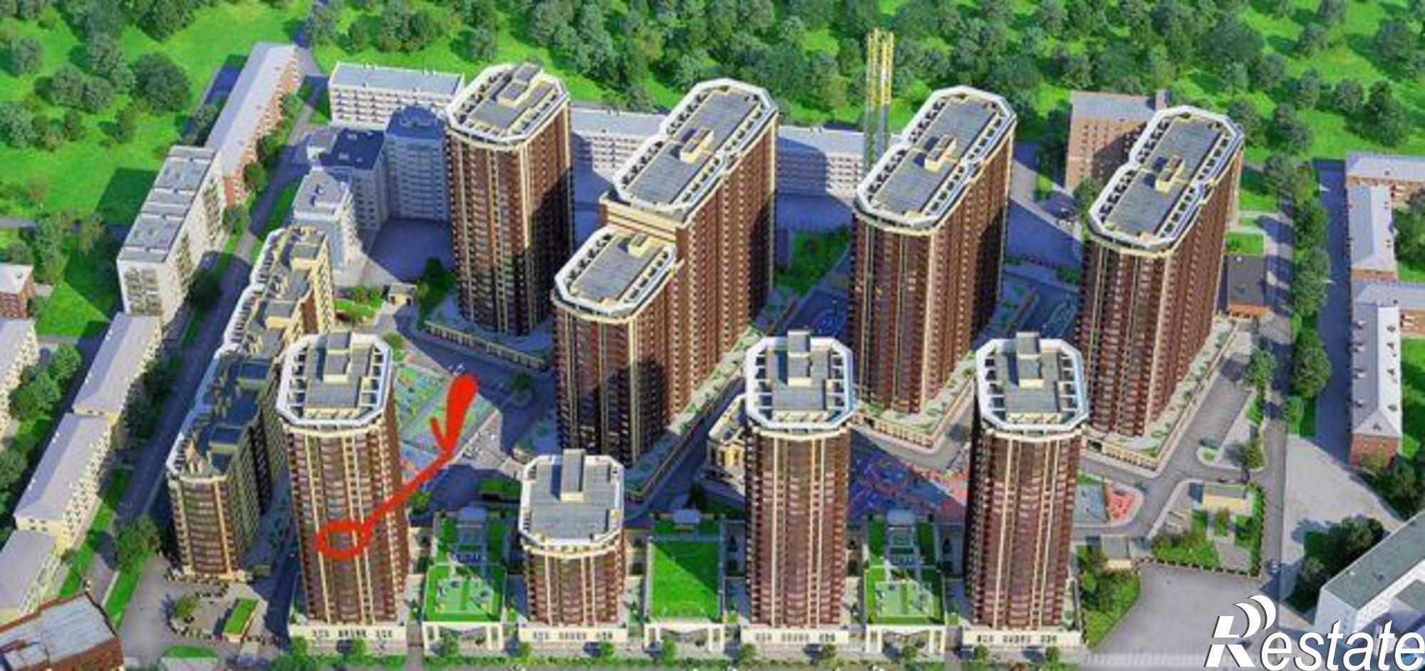 Купить квартиру за 3 290 000 рублей на улица Ларина, 45к2