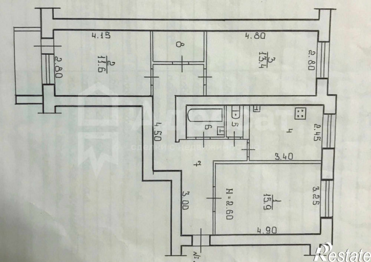 3-комн квартира ул. Колумба,  д.5а