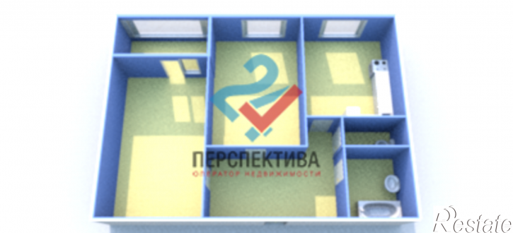 2-комн квартира Соборная улица, 2