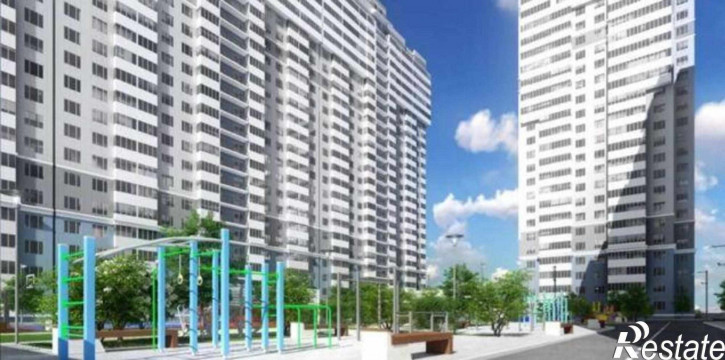2-комн квартира в новом доме улица Нансена, 83