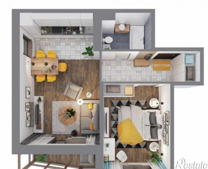 2-комн квартира улица Мечникова, 110Б