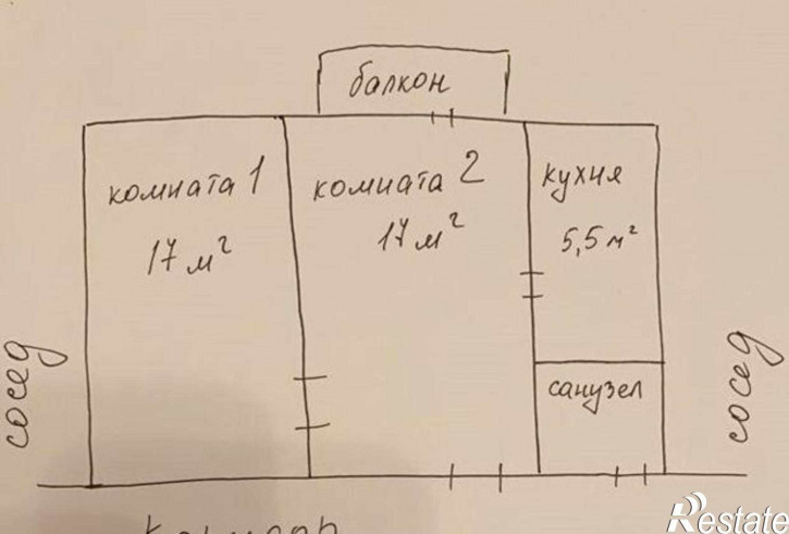 2-комн квартира проспект Соколова, 8