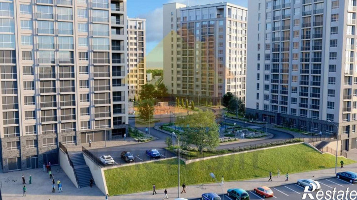 2-комн квартира в новом доме ул. Аэропорт,1/3 стр