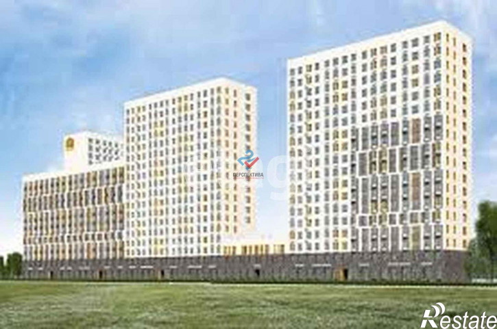 2-комн квартира в новом доме жилой комплекс Лугометрия,  с19