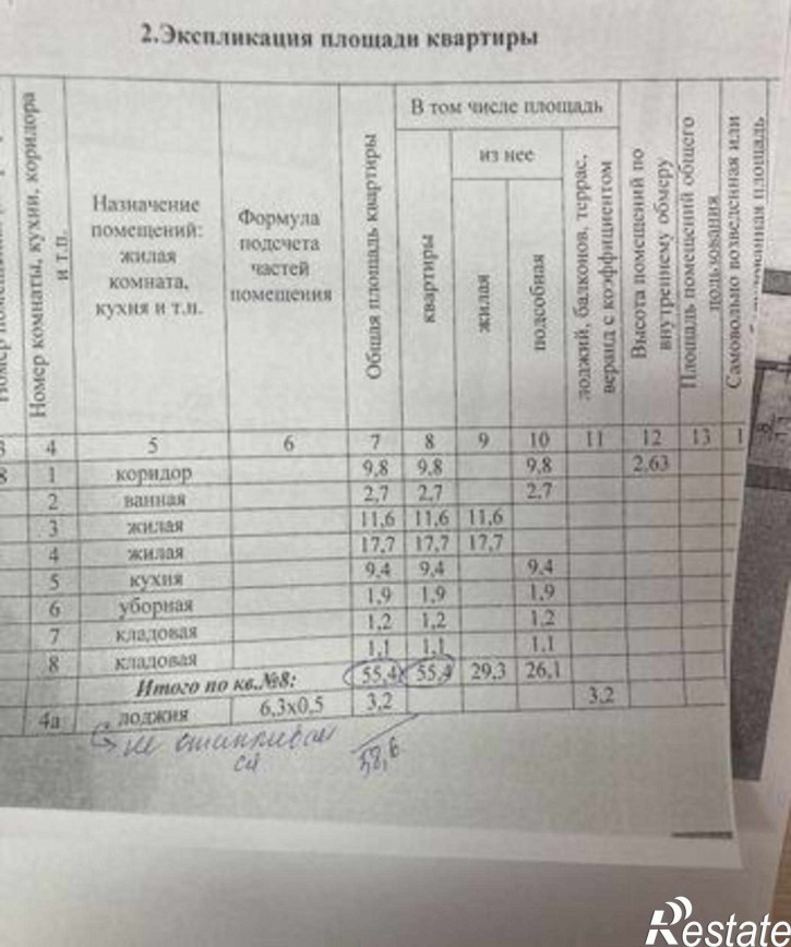 2-комн квартира улица Штахановского, 23