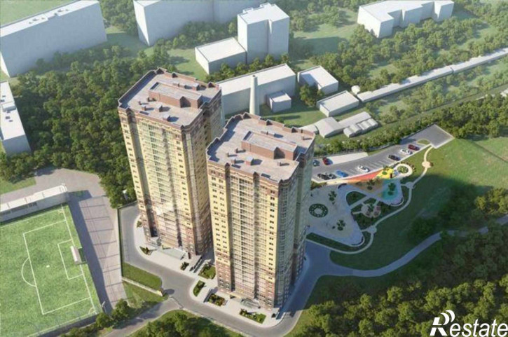 2-комн квартира в новом доме Днепровский переулок, 117А