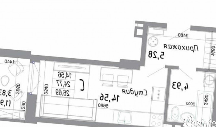 2-комн квартира в новом доме бульвар Комарова, 30/2с2
