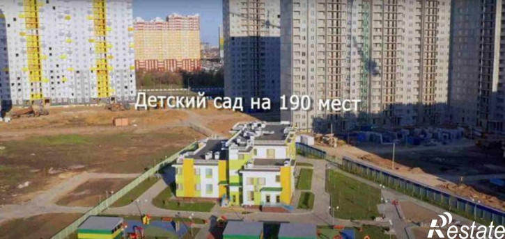 1-комн квартира в новом доме улица Ерёменко, 114