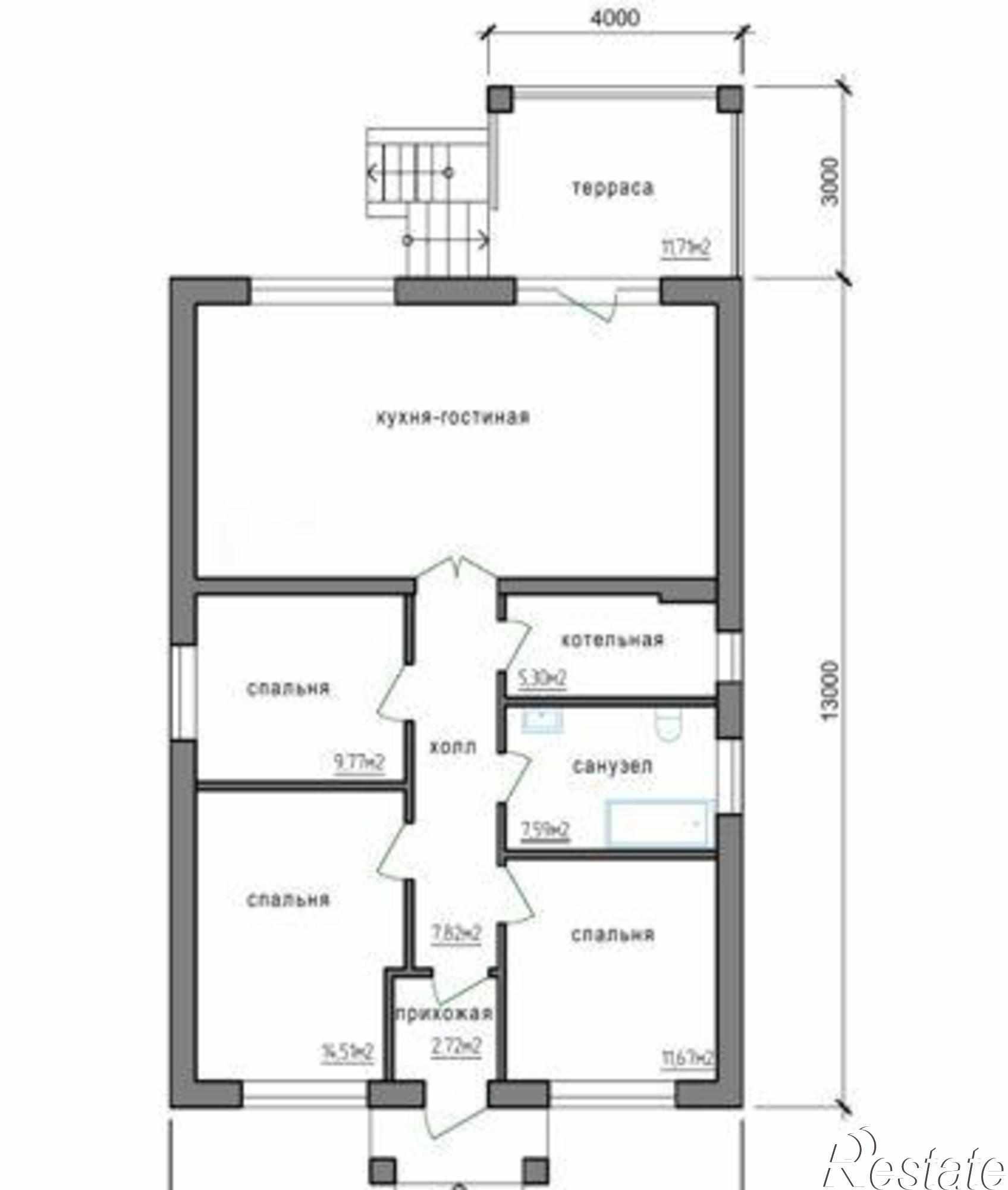 Купить дачу, дом, коттедж за 4 890 000 рублей на Благодатная улица, 30