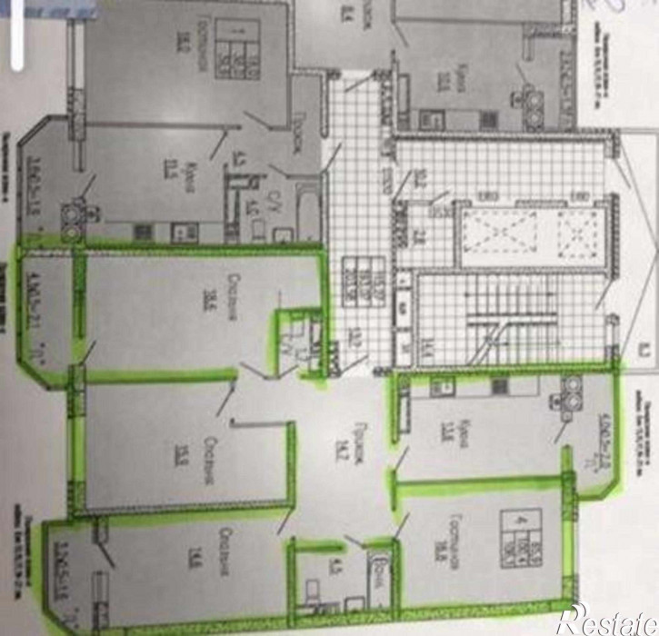 4-комн квартира улица Вересаева, 101/3с2