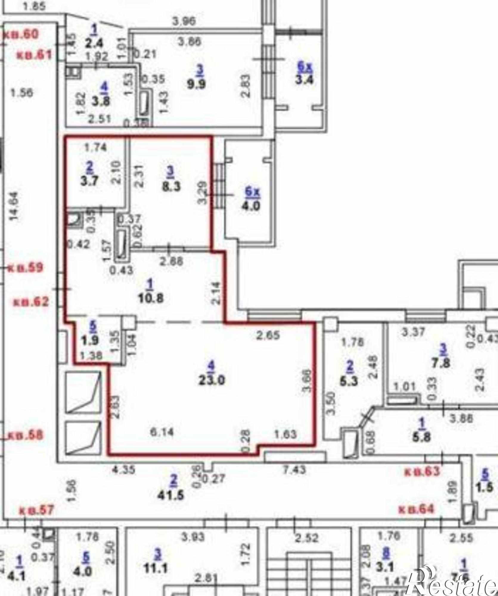 Купить квартиру за 4 700 000 рублей на Портовая улица, 275