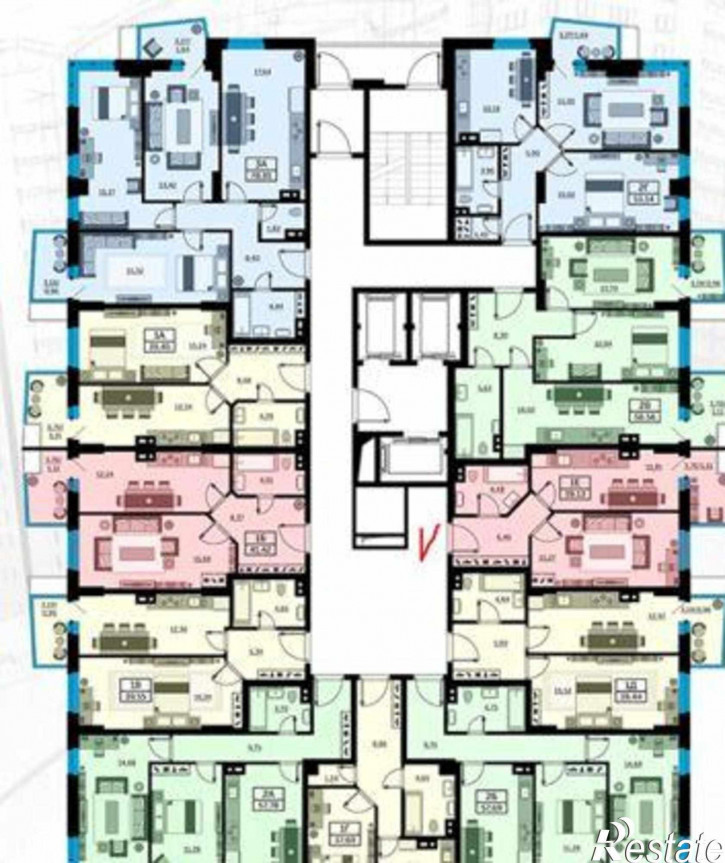 1-комн квартира улица Ларина, 45к4