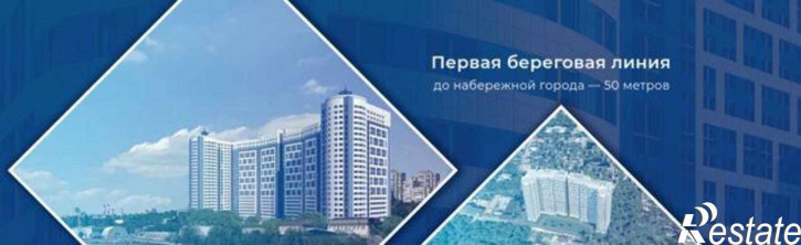 2-комн квартира в новом доме Береговая улица, 73