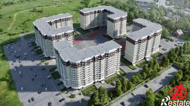 1-комн квартира в новом доме Красина улица, дом 2
